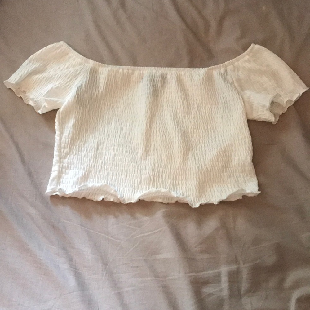 Forever 21 off the top crop top